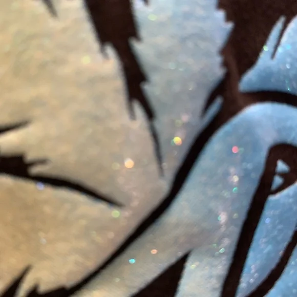 ❤️SOLD OUT❤️ Pink 2-Piece Shine Palm Zip Up Hoodie & Campus Sweatpants - Picture 7 of 8